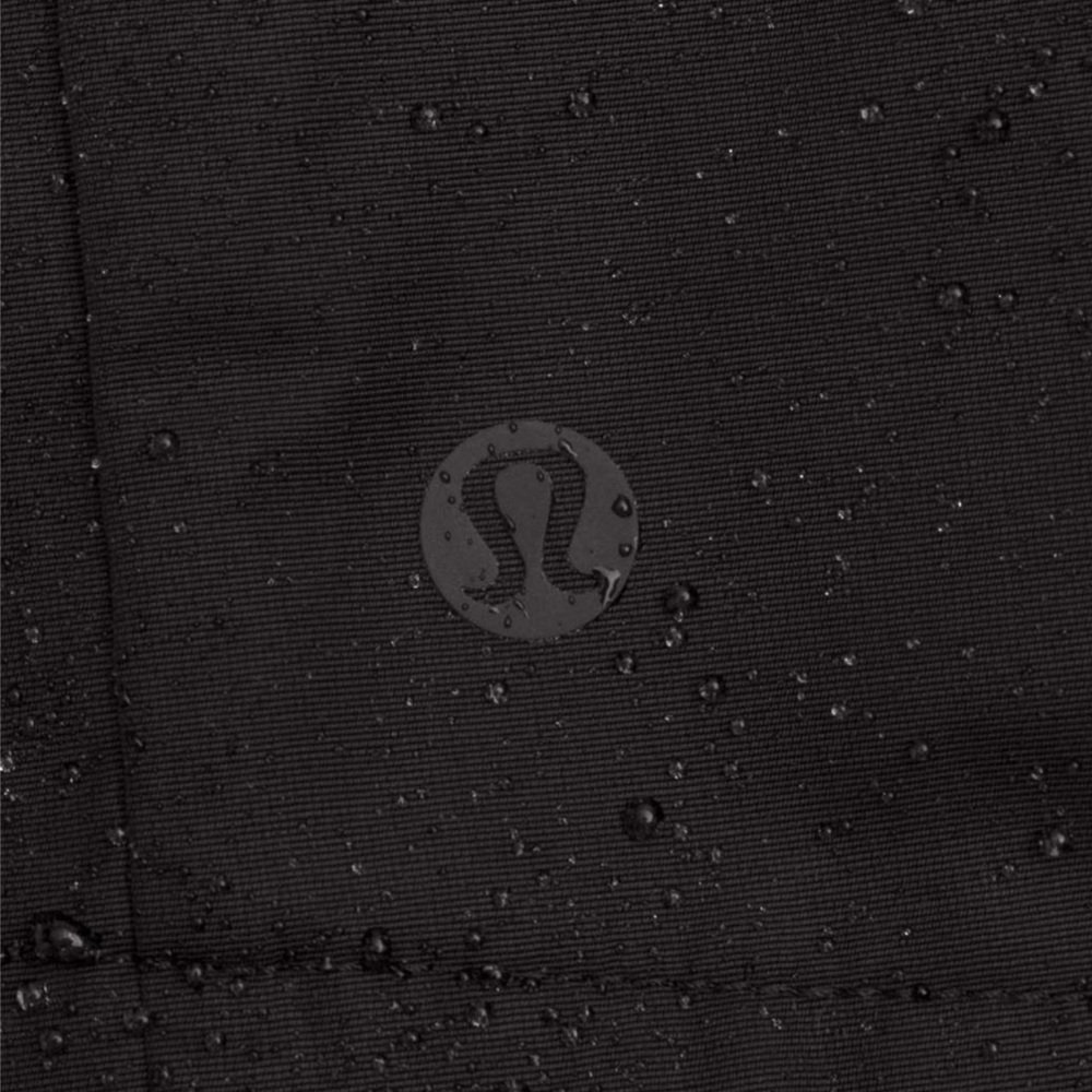 NWT Black Lululemon Water-Resistant Cropped Hooded Jacket - Picture 4 of 12